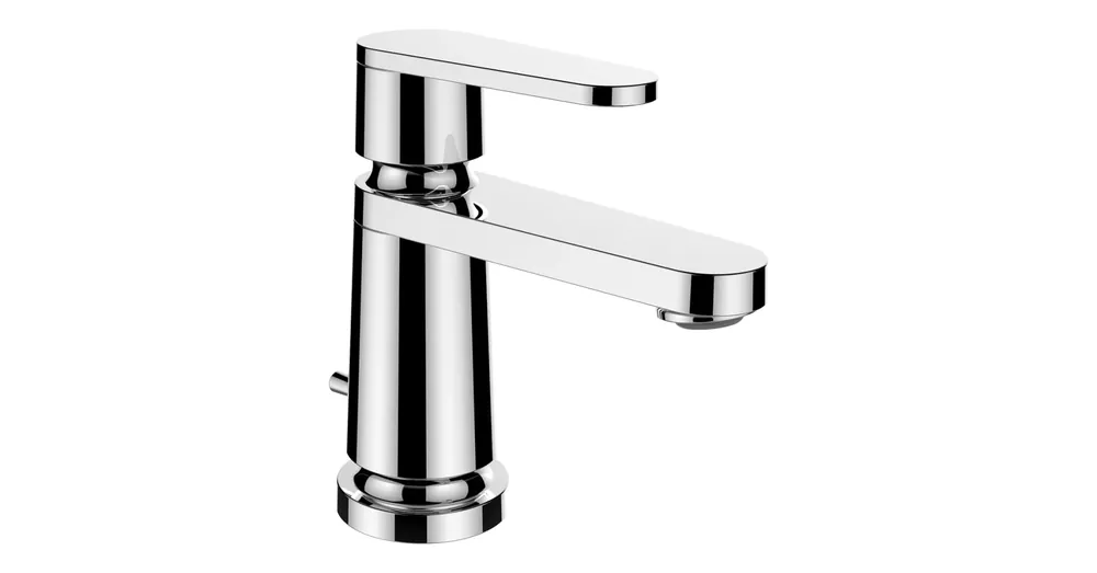 LAUFEN THE NEW CLASSIC Egykaros mosdó csaptelep, 105 mm kiállású fix kifolyóval, króm, húzórudas lefolyószeleppel HF900501100000 Alacsony ár