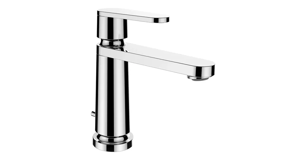 Kihagyhatatlan ajánlat LAUFEN THE NEW CLASSIC Egykaros mosdó csaptelep, 130 mm kiállású fix kifolyóval, króm, húzórudas lefolyószeleppel HF900503100000