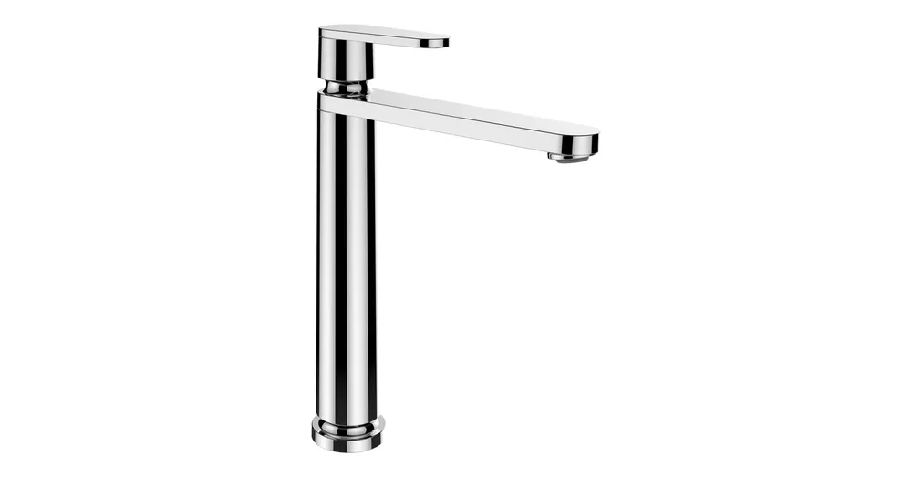 Gyors kiszállítás LAUFEN THE NEW CLASSIC Magasított egykaros mosdó csaptelep, 175 mm kiállású fix kifolyóval, húzórudas lefolyószelep nélkül, króm HF900514100000