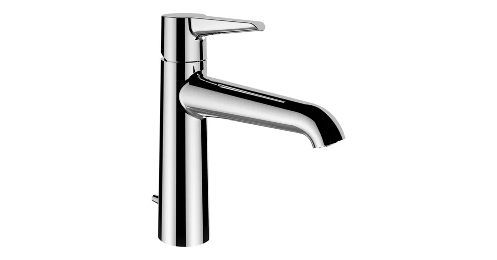 Vásárlói kedvenc LAUFEN PURE Egykaros mosdó csaptelep, 140mm magassággal, ECO+, fix kifolyó, húzórudas lefolyóval HF901703100000