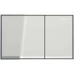 Geberit Omega60 működtetőlap 2 mennyiséges öblítéshez, homokszürke/krómozott 115.081.JL.1 Exkluzív ajánlat