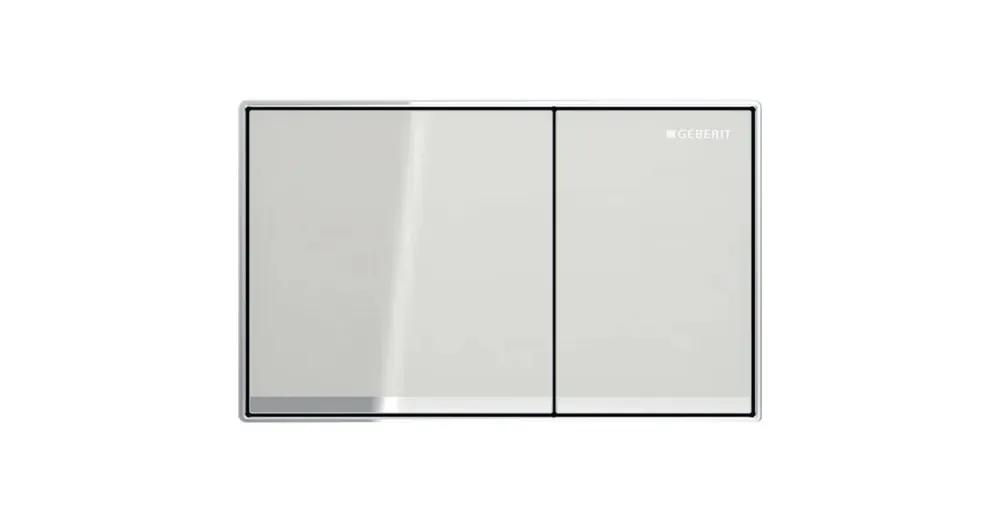 Geberit Omega60 működtetőlap 2 mennyiséges öblítéshez, homokszürke/krómozott 115.081.JL.1 Exkluzív ajánlat