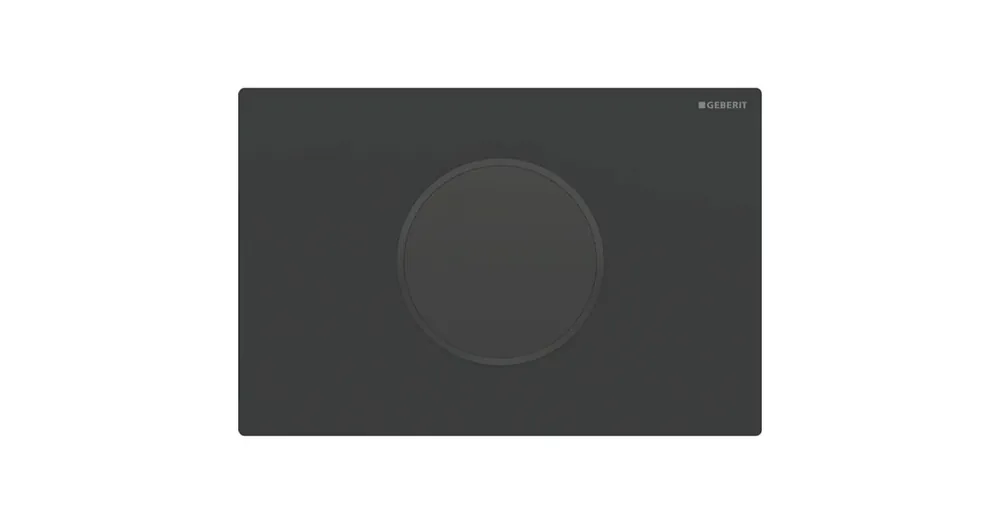 Geberit Sigma10 érintésmentes nyomólap, 2 öblítéshez, fekete/matt fekete easy-to-clean 115.907.16.6 Kedvezményes ár