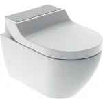 Azonnali szállítás Geberit AquaClean Tuma Comfort rozsdamentes acél fali WC 146.293.FW.1