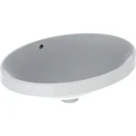 Outlet Geberit VariForm beépíthető mosdó 55 cm, ovális, túlfolyóval 500.716.01.2