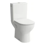 Árengedmény LAUFEN LUA Kombi WC alsó része, mélyöblítésű, perem nélküli, függőleges kivezetéssel Fehér LCC bevonattal H8240874000001