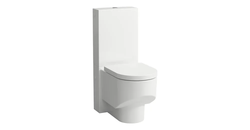 Végkiárusítás LAUFEN SONAR Álló WC, kerámia öblítőtartállyal, oldalsó vízbevezetés (bal vagy jobb felül) Matt Fehér H6003407579823