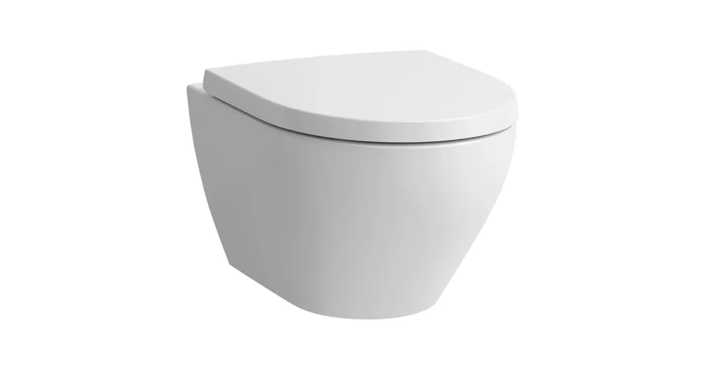 LAUFEN MODERNA S Fali WC Design, 'Silent flush', rimless, mélyöblítésű Matt Fehér H8215447570001 Expressz kézbesítés