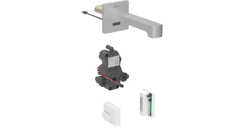 Geberit Brenta fali mosdócsaptelep keverő nélkül 17 cm, generátoros, rozsdamentes acél, szálcsiszolt 116.275.SN.1 Azonnal elérhető