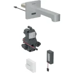 Geberit Brenta fali mosdócsaptelep vezérlődobozhoz 22 cm, keverővel, rozsdamentes acél, szálcsiszolt 116.294.SN.1 Legkelendőbb