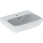 Geberit Selnova Square kézmosó 50x42 cm, csaplyukkal és túlfolyóval 500.310.01.7 Biztonságos vásárlás