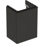Biztonságos vásárlás Geberit Smyle Square alsó szekrény kézmosóhoz ajtóval 44,2x35,6 cm, matt lakkozott láva 500.351.JK.1