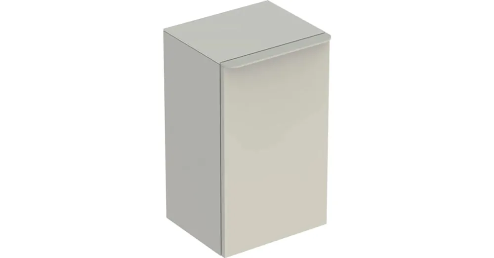 Geberit Smyle Square kiegészítő szekrény 60x36 cm, jobbos ajtóval, magasfényű homokszürke 500.359.JL.1 Ajánlat