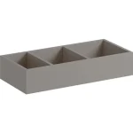 Geberit Xeno² fiókbetét 32,3x15 cm, H osztás, faerezetes szürke/strukturált lakkozott felület 500.526.00.1 Outlet