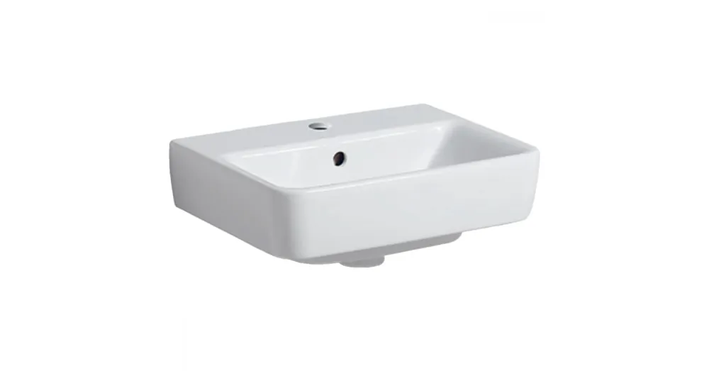 Geberit Selnova Compact kézmosó 45x34 cm túlfolyóval, fehér 501.561.00.7 Olcsó