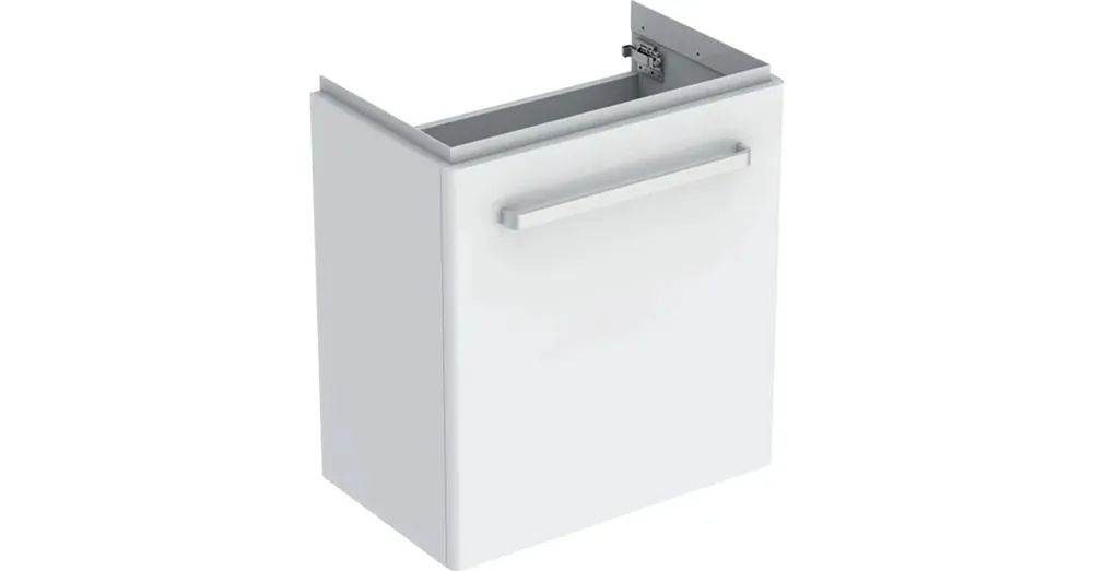 Geberit Selnova Compact 1 ajtós alsó szekrény mosdóhoz 60 cm, szerviztérrel, fényezett fehér 501.615.01.1 Biztonságos fizetés