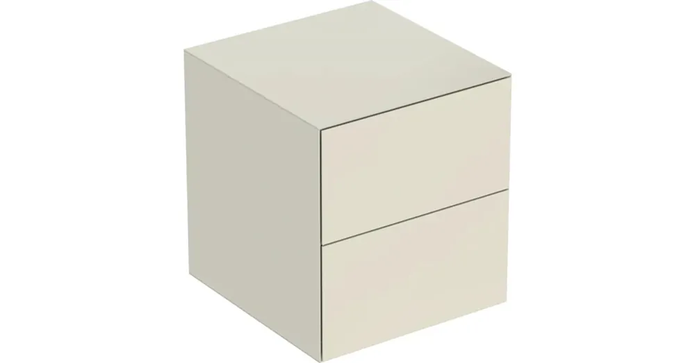 Geberit One oldalsó szekrény két fiókkal 45x47 cm, magasfényű homokszürke 505.077.00.4 Ajánlat