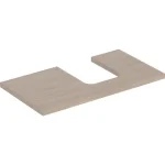 Geberit One mosdópult jobb oldali kivágással 90x47 cm, pultra ültethető tálformájú mosdóhoz, tölgy 505.313.00.5 Akciós ár