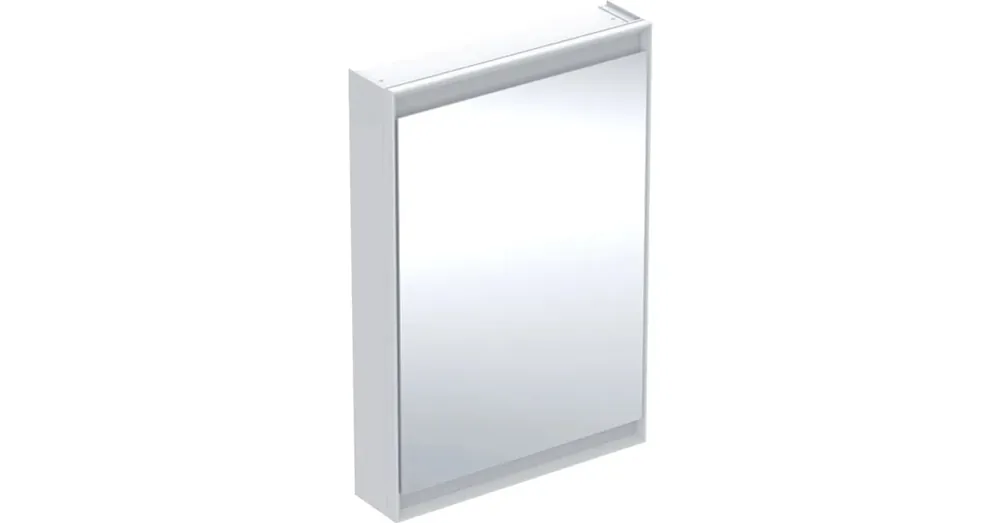 Legkelendőbb Geberit One tükrös szekrény jobbra nyíló ajtóval 60x90 cm, világítással, fehér 505.811.00.2