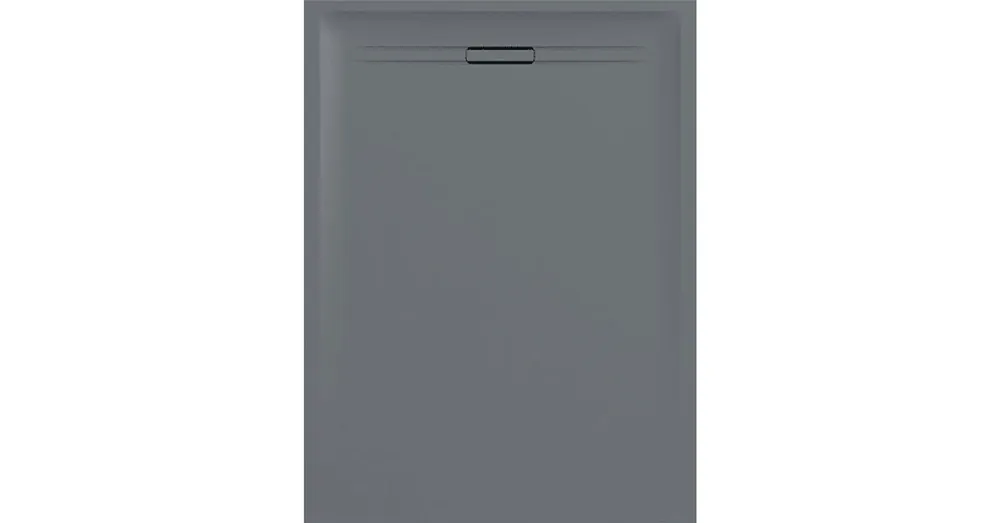 Legnépszerűbb Geberit Sestra szögletes zuhanytálca 80x100 cm, strukturált pala, szürke 550.262.00.2