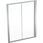 Rendeld meg most Geberit Geo tolóajtó 150x190 cm, átlátszó üveggel, Reflex bevonattal, ezüst profillal 560.173.00.2