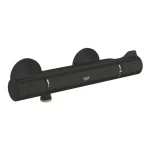 Nézd meg most Grohe Grohtherm 800 Termosztátos zuhanycsaptelep 1/2" Matt fekete 1022022430