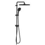 Grohe Tempesta System 250 Cube Flex zuhanyrendszer diverterrel falra szereléshez Matt fekete 269762431 Kedvezmény