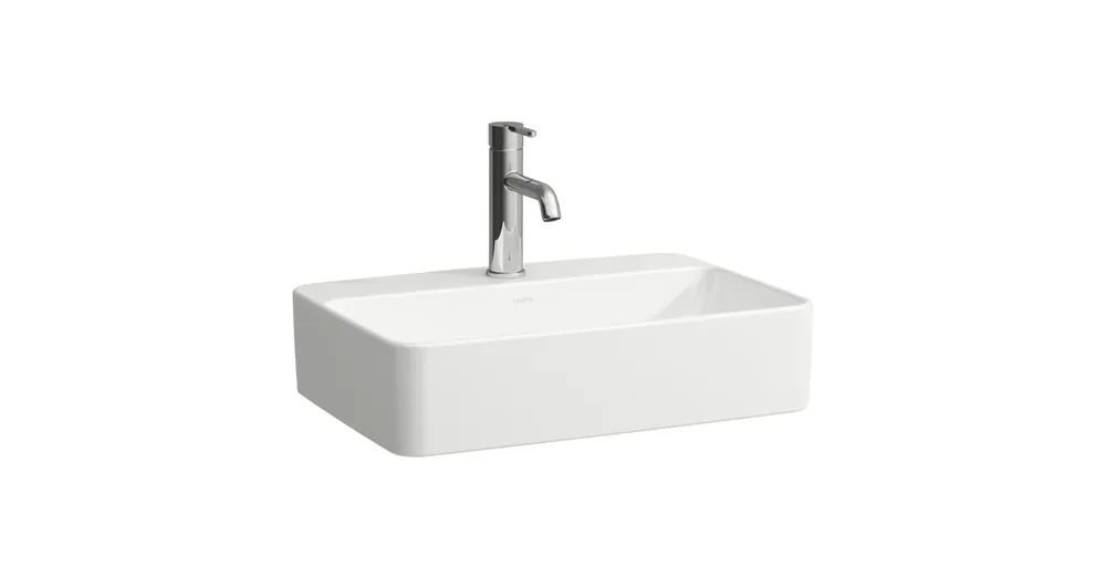 LAUFEN SAVOY Mosdótál, egy csaplyuk, középen, Matt fehér H8169457571041 Biztonságos fizetés