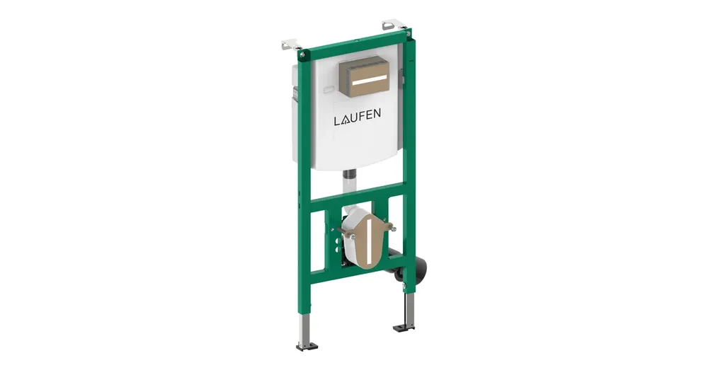 Prémium LAUFEN INEO INEOLINK falba épített keret öblítőtartállyal, 1120x500x135 mm, fali WC-khez, akadálymentes építéshez, ülés magasság +50 mm, H9201170000001