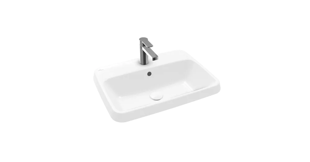 Villeroy & Boch Architectura 60x45 cm beépíthető mosdó túlfolyóval CeramicPlus felülettel (5A6760R1) Azonnal elérhető