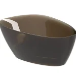 Akciós ár Riho Toledo Frosted Umber szabadon álló kád, anyaga Solid Surface, 158x110cm, Barna B126002F02