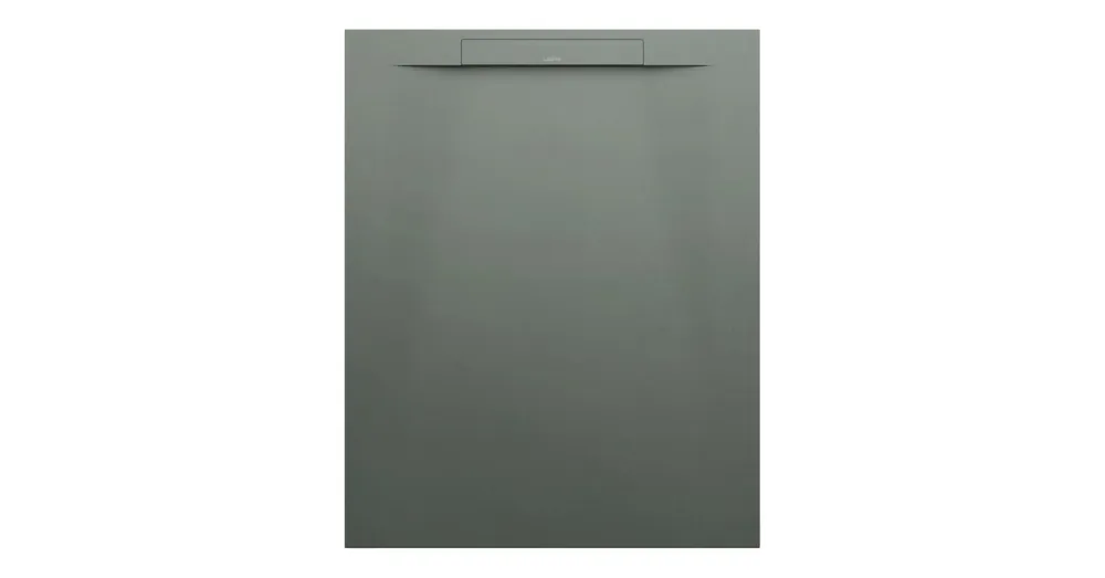 LAUFEN LAUFEN PRO S Zuhanytálca, Marbond kompozit anyagból, négyszögletes, egyenes lefolyó a rövid oldalon, Matt Beton H2101810790001 Biztonságos fizetés