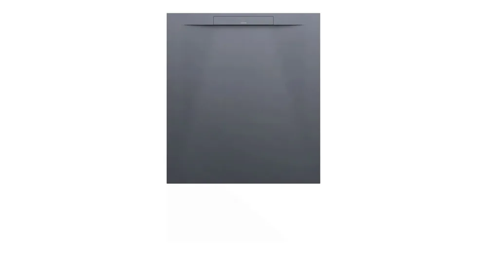 LAUFEN LAUFEN PRO S Zuhanytálca, Marbond kompozit anyagból, négyszögletes, egyenes lefolyó a rövid oldalon, Antracit H2101860780001 Újdonság