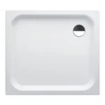 Végkiárusítás LAUFEN PLATINA Zuhanytálca, téglalap alakú, zománcozott acél (3,5 mm), lapos (65 mm), Matt Fehér H2150317570401