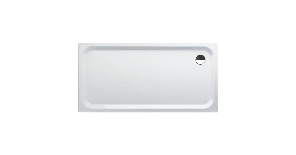 LAUFEN PLATINA Zuhanytálca, téglalap alakú, zománcozott acél (3,5 mm), lapos (45 mm), Fehér H2150376000401 Legnépszerűbb