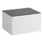 Szuper ajánlat LAUFEN SONAR Fiókos elem 600, 1 fiókos, kivágás nélkül, Matt Fehér/Nero Marquina H4054000341431