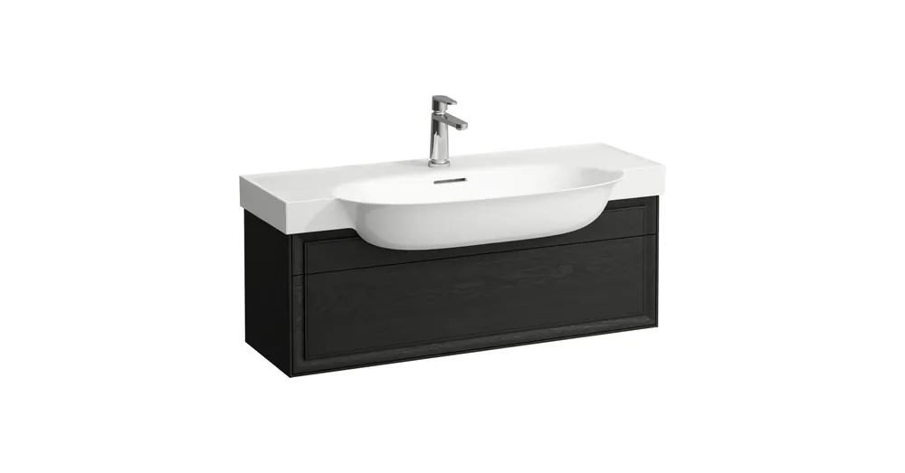 LAUFEN THE NEW CLASSIC Alsószekrény a H813857 mosdóhoz , 1 fiókkal, Feketedett Tölgy H4060910856281 Legnépszerűbb
