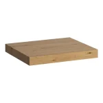 Vedd meg online LAUFEN LANI Mosdótartó lap, 600 mm, kivágás nélkül, 65 mm vastag, 2 tartókonzollal, Vad Tölgy H4046401122671