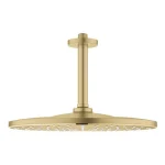 Árcsökkenés Grohe Rainshower Mono 310 Fejzuhany készlet mennyezetre 142 mm, 1 funkciós, szálcsiszolt arany 26560GN0
