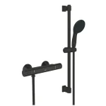 Olcsó Grohe Precision Start Termosztátos zuhanycsaptelep 1/2″, matt fekete 345972431
