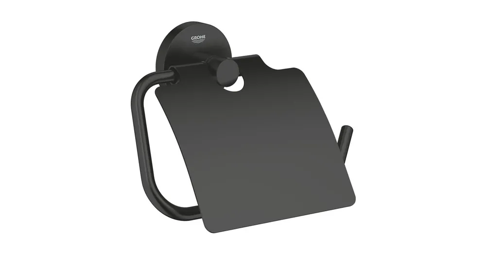 Grohe Essentials Toalettpapír-tartó, matt fekete 1024652430 Vásárlói kedvenc