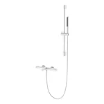 AREZZO design ELEGANT termosztatikus kádcsaptelep szett, matt fehér AR-1295MW Gyors kiszállítás