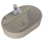 AREZZO design pultra ültethető mosdó BABETTE 62X42 matt beige AR-146041 Vedd meg online