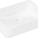 Vedd meg most Hansgrohe Xuniva Q Mosdótál 550/400 csapfurat és túlfolyó nélkül, SmartClean Fehér 61075450