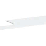 Szuper akció Hansgrohe Xevolos E Pultlap 1370/550 baloldali kivágással, ráültetett mosdótálak alá 500/480, konzolos mosdószekrényhez 54205700