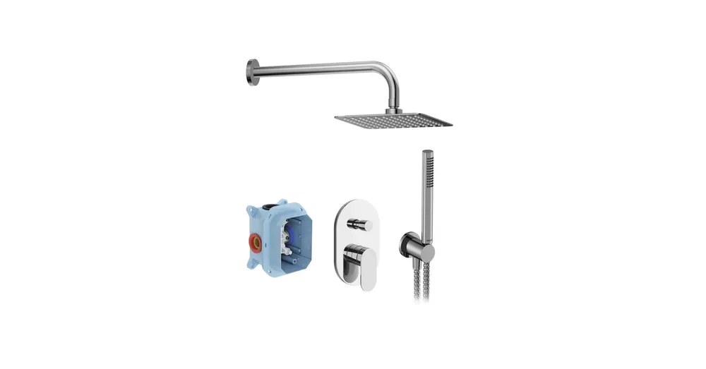 Legnépszerűbb Ravak Chrome II falsík alatti zuhanyszett CR II 090.01CR.O2.RB070, króm X07S014