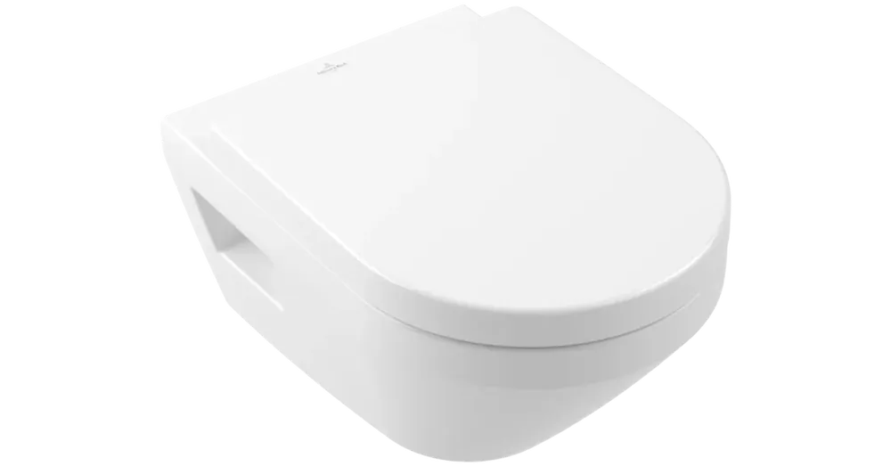 Akció Villeroy & Boch Architectura Kombipack TwistFlush fali, öblitő perem nélküli WC 98M9 C1 5684CL01