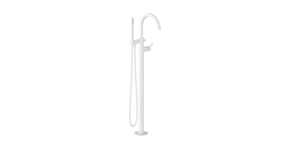 Ravak Espirit padlón álló kádcsaptelep szettel ES 080.10WV.RB07G, White Velvet X070500 Újdonság