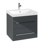 Villeroy & Boch Avento fürdőszobai alsószekrény 2 fiókos crystal grey A88900B1 Vedd meg online