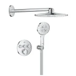 Grohe Grohtherm SmartControl Rejtett zuhanyrendszer Rainshower SmartActive 310 fejzuhannyal 1039970000 Olcsóbb
